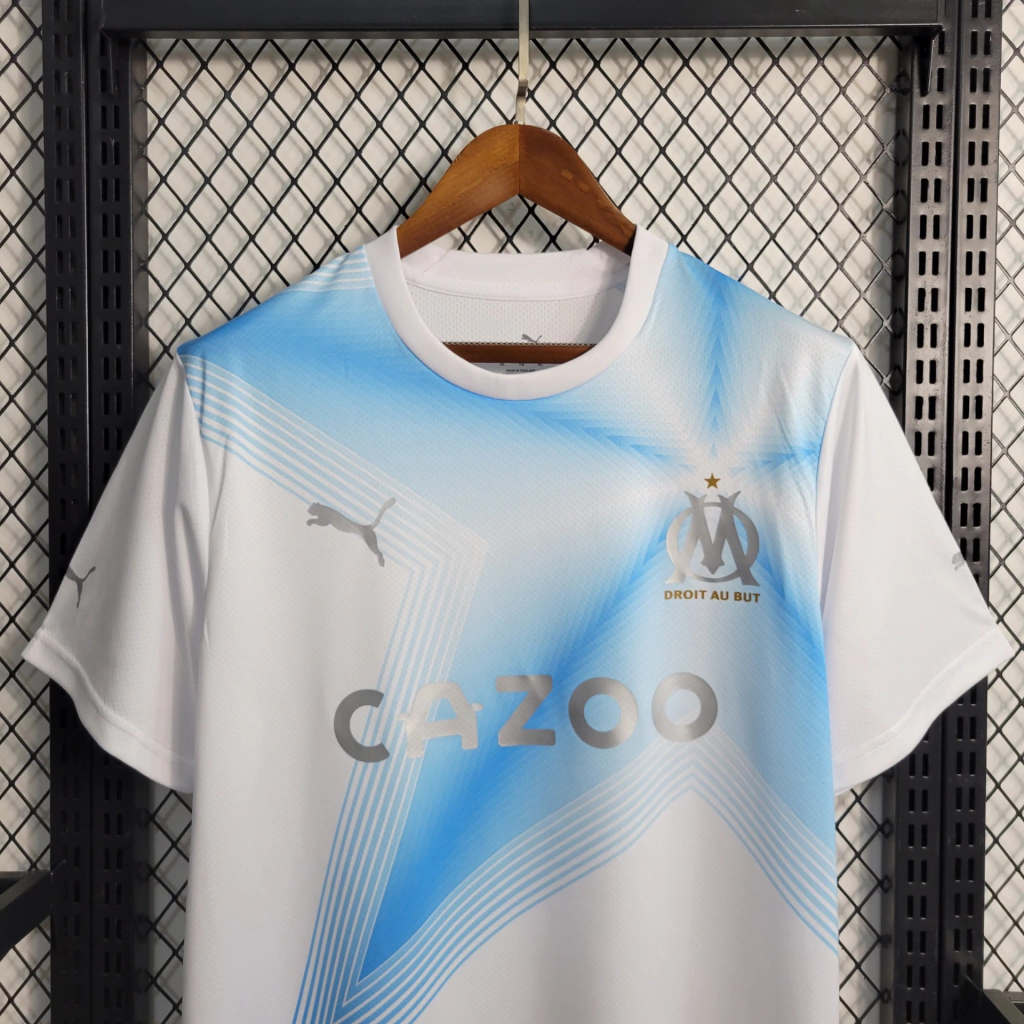Camisa do Olympique Marselha EE 2023-2024 Camisa do Olympique Marselha EE 2023-2024