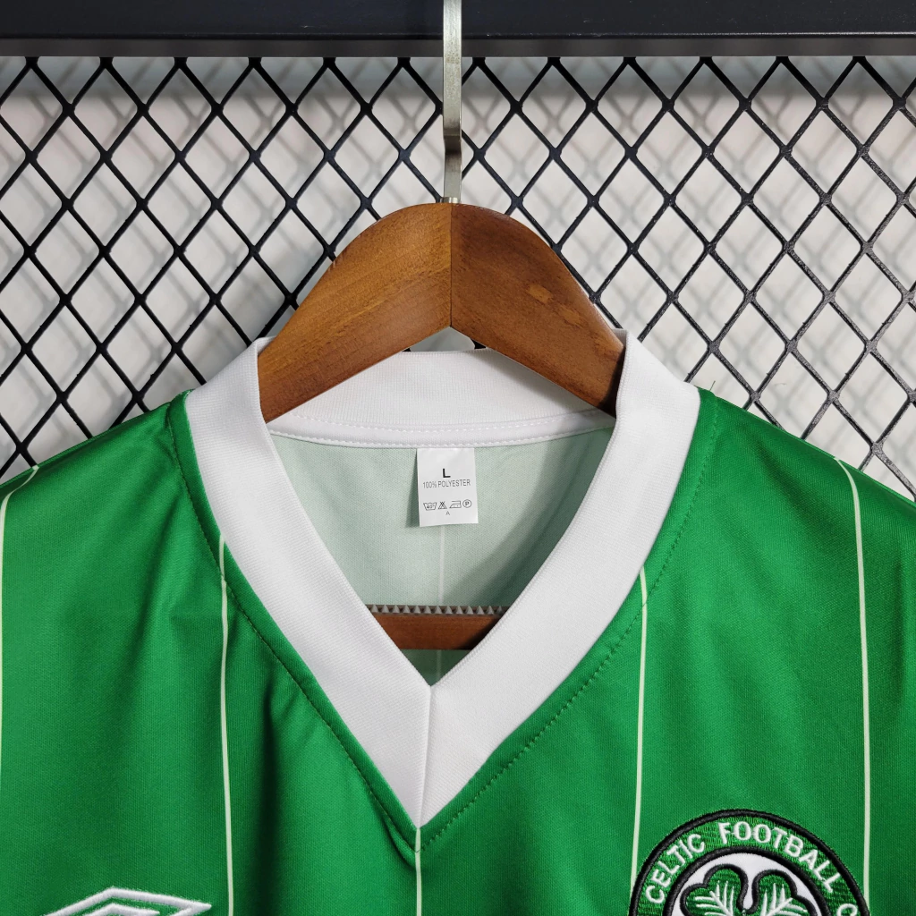 Camisa do Celtic Retrô 1982-1983 Camisa do Celtic Retrô 1982-1983