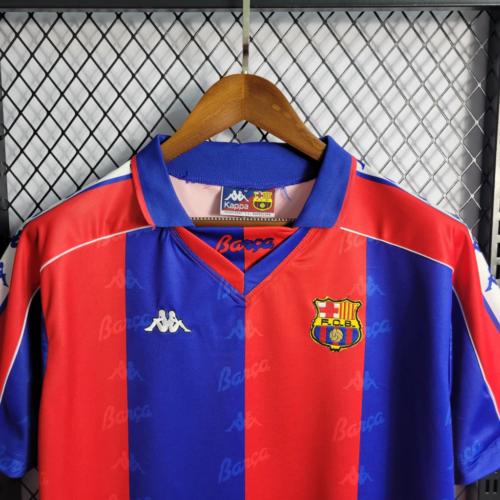 Camisa do Barcelona Retrô 1993-1994 Camisa do Barcelona Retrô 1993-1994