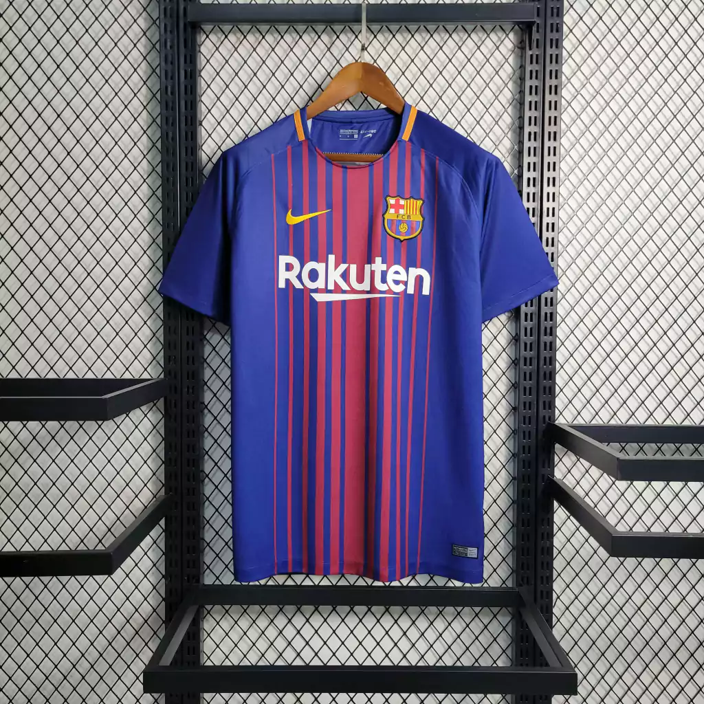 Camisa do Barcelona Retrô 2017-2018 Camisa do Barcelona Retrô 2017-2018