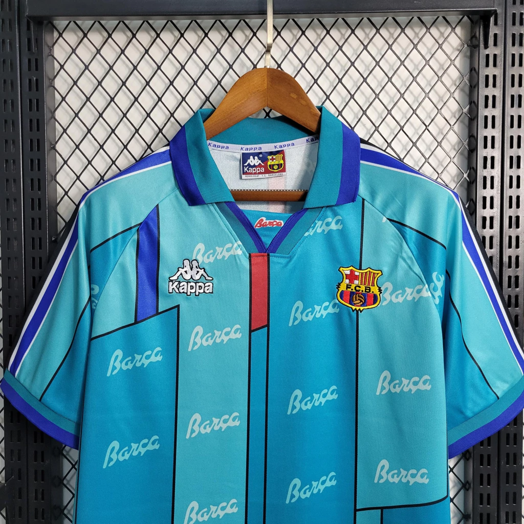 Camisa do Barcelona Retrô 1995-1996 Camisa do Barcelona Retrô 1995-1996