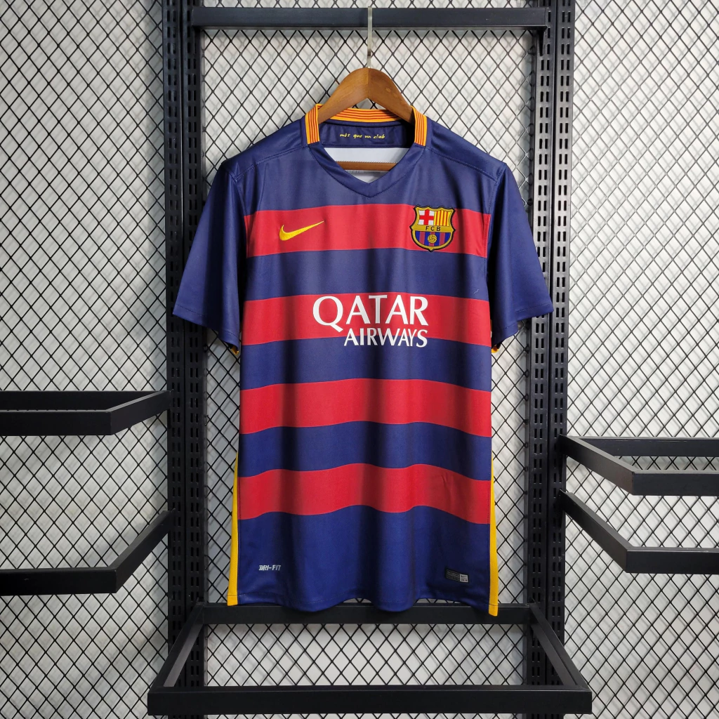 Camisa do Barcelona Retrô 2015-2016 Camisa do Barcelona Retrô 2015-2016