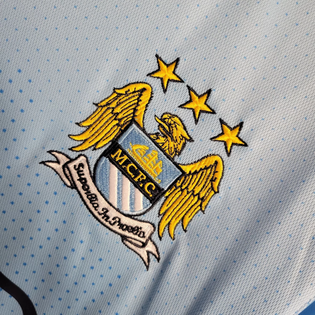 Camisa do Manchester City Retrô 2011-2012 Camisa do Manchester City Retrô 2011-2012