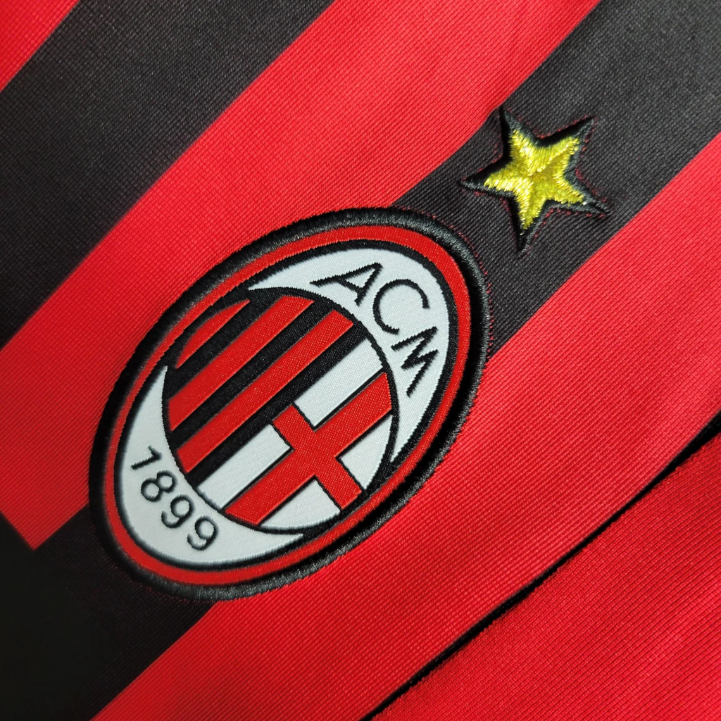 Camisa do Milan Retrô 2007-2008 Camisa do Milan Retrô 2007-2008