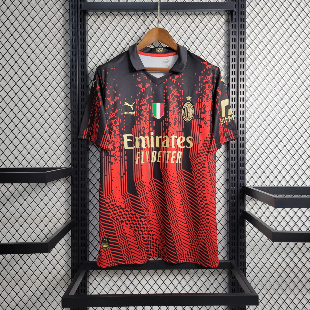 Camisa do Milan EE 2023-2024 Camisa do Milan EE 2023-2024