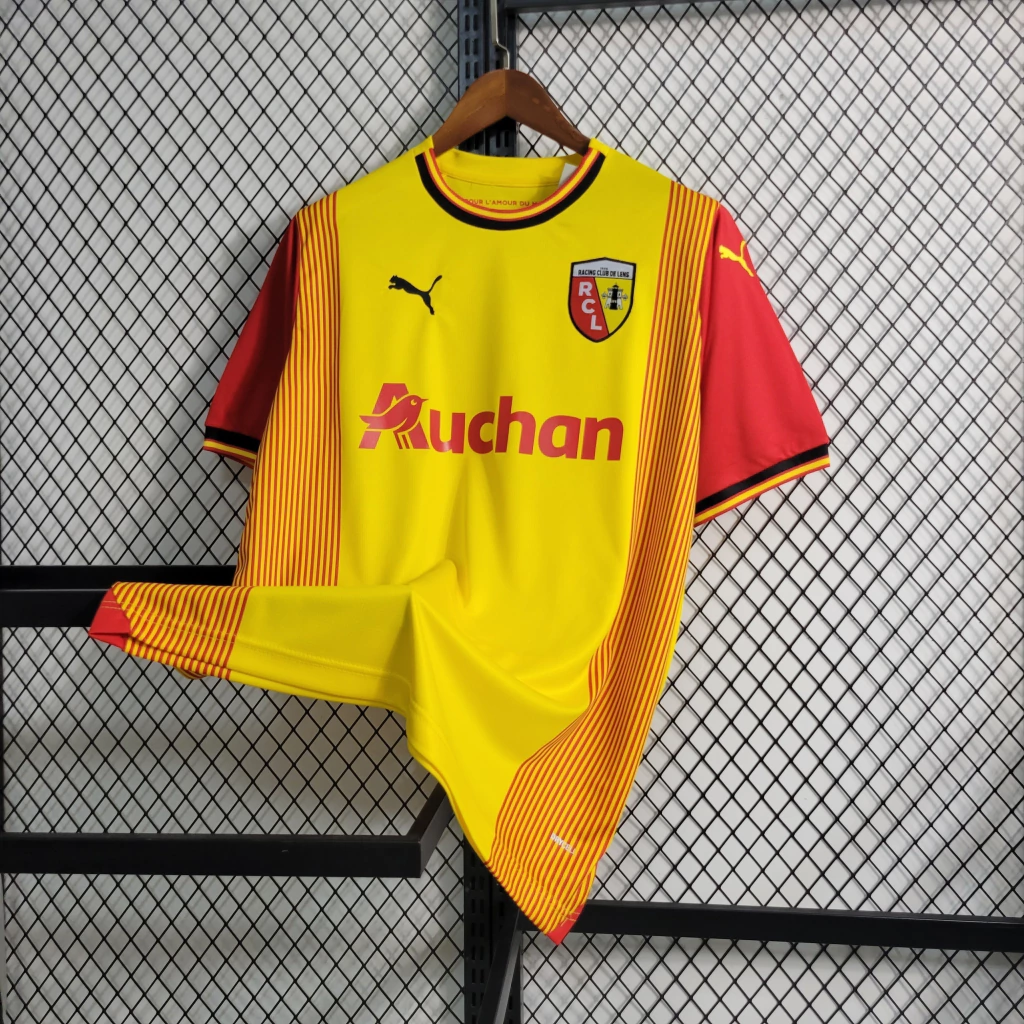 Camisa do RC Lens I 2023-2024 Camisa do RC Lens II 2023-2024