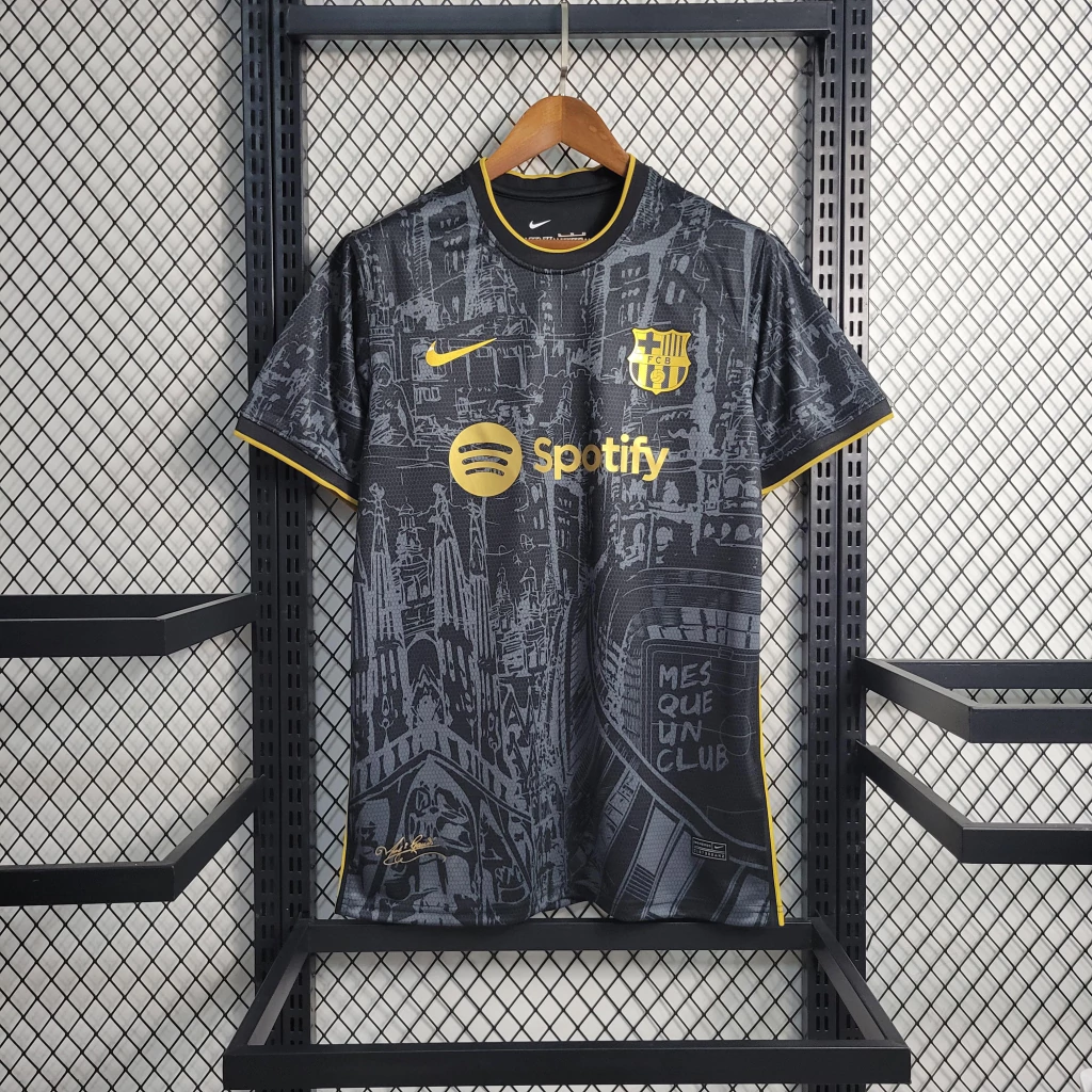 Camisa do Barcelona EE 2023-2024 Camisa do Barcelona EE 2023-2024