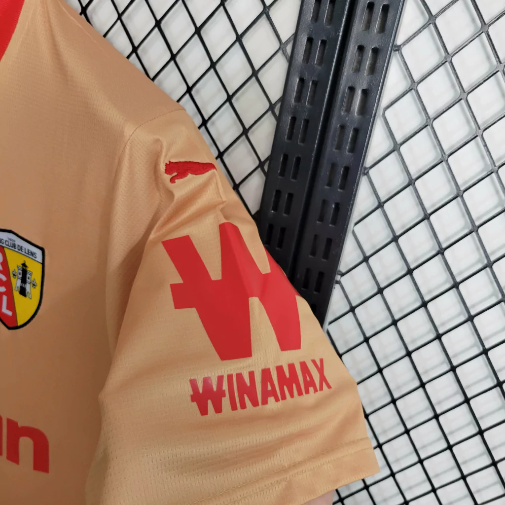 Camisa do RC Lens EE 2023-2024 Camisa do RC Lens 2023-2024