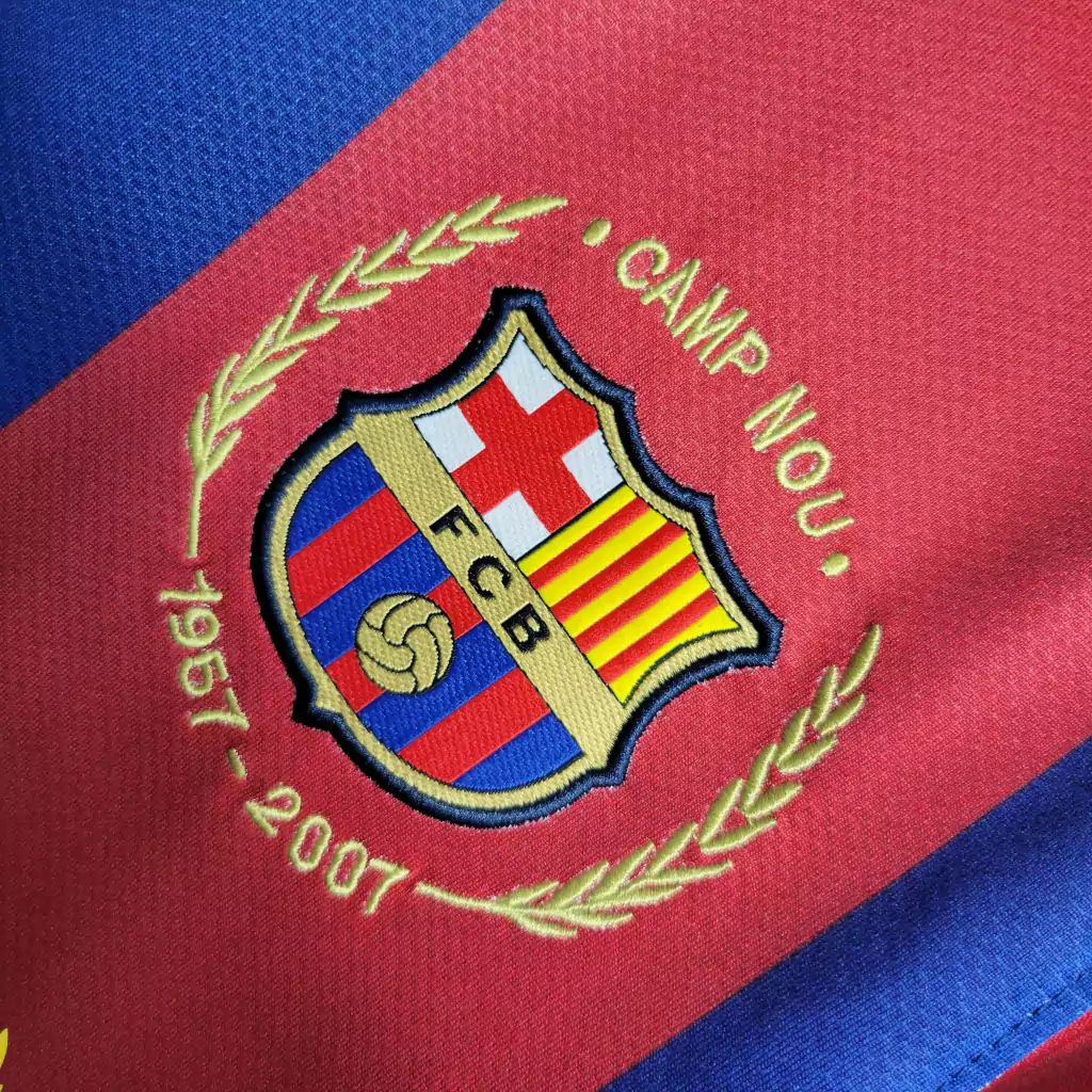 Camisa do Barcelona Retrô 2007-2008 Camisa do Barcelona Retrô 2007-2008