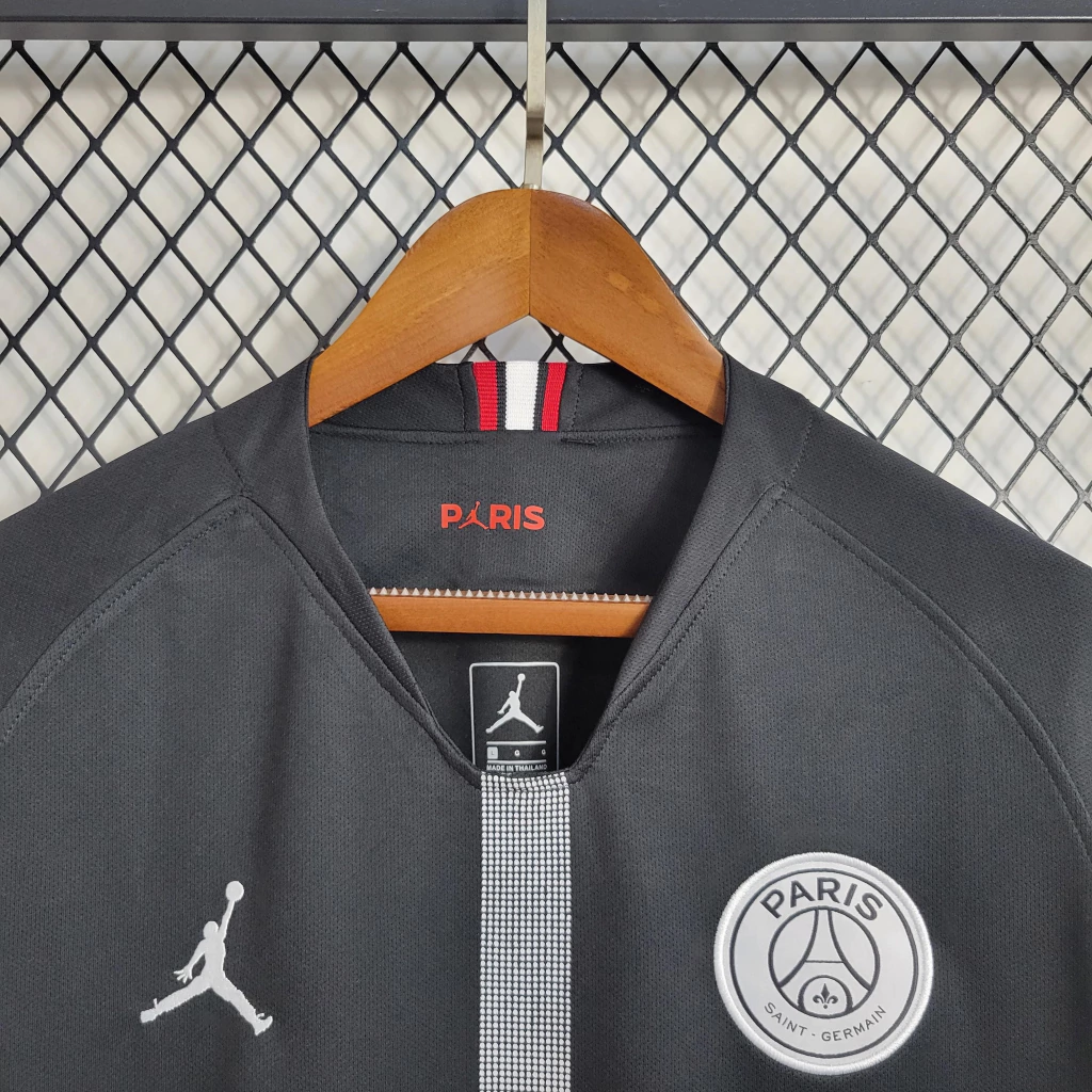 Camisa do PSG Manga Longa Retrô 2018-2019 Camisa do PSG Manga Longa Retrô 2018-2019