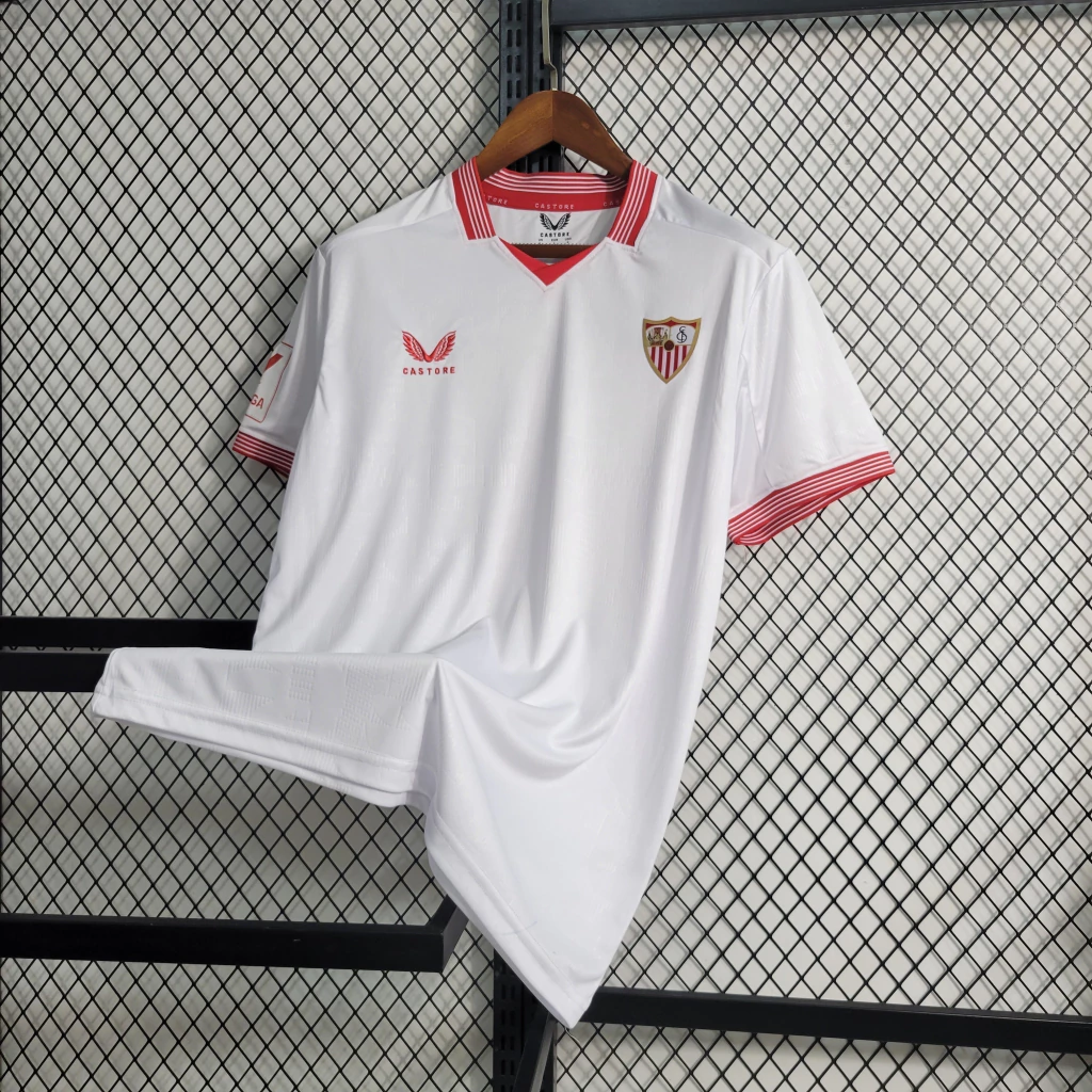 Camisa do Sevilla I 2023-2024 Camisa do Sevilla I 2023-2024