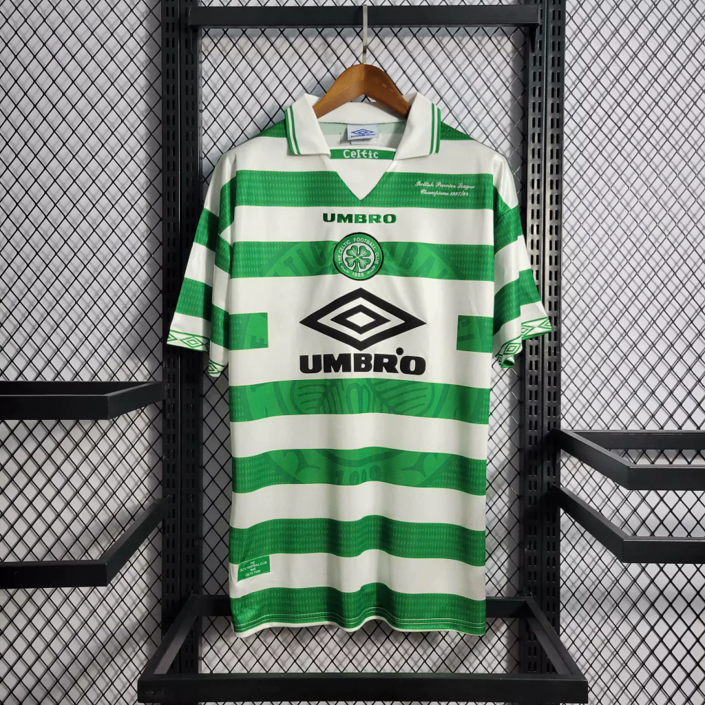 Camisa do Celtic Retrô 1997-1998 Camisa do Celtic Retrô 1997-1998