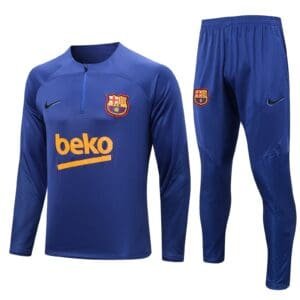 Conjunto Casaco e Calça do Barcelona 2022-2023