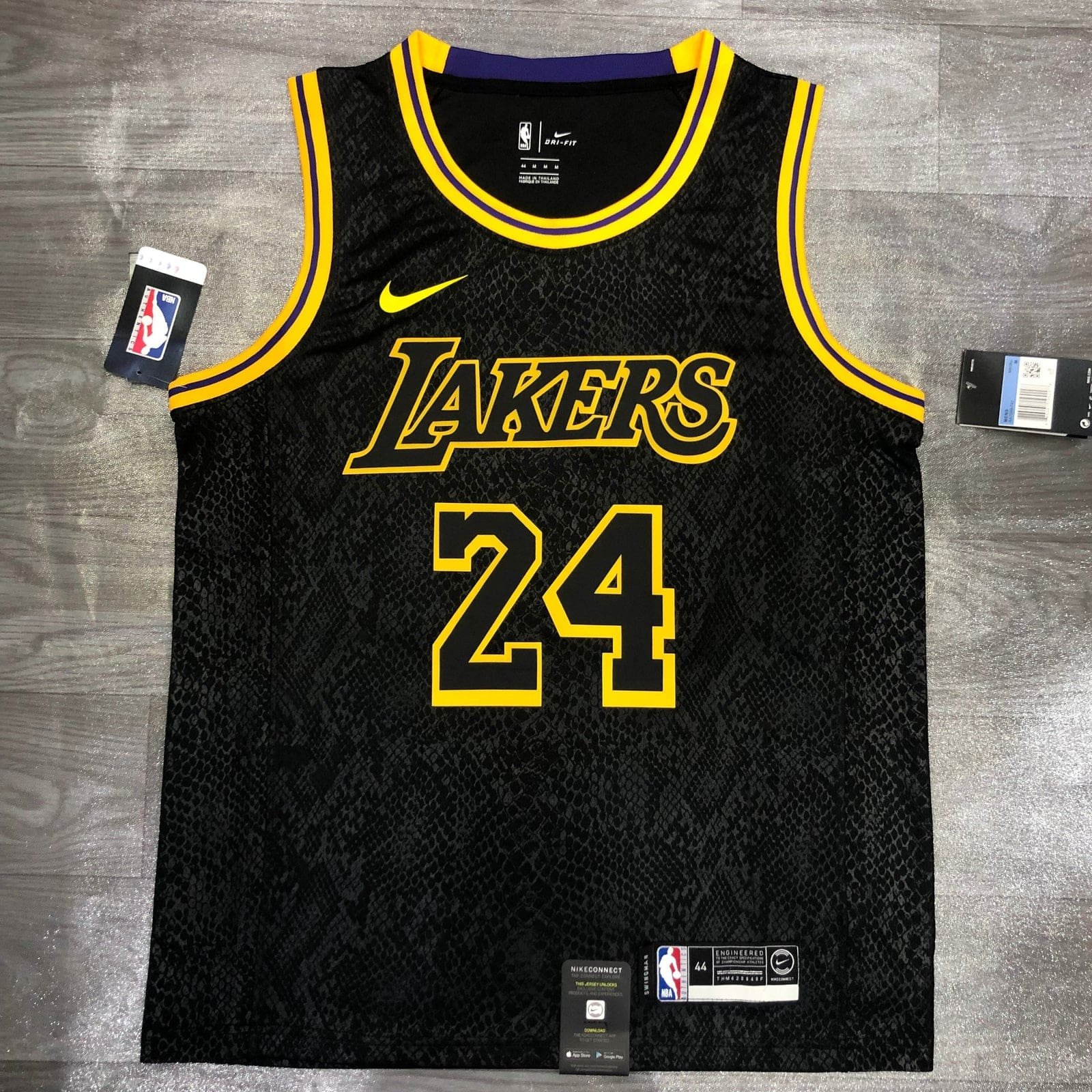 Regata Los Angeles Lakers City Edition Preta Regata Los Angeles Lakers City Edition Preta