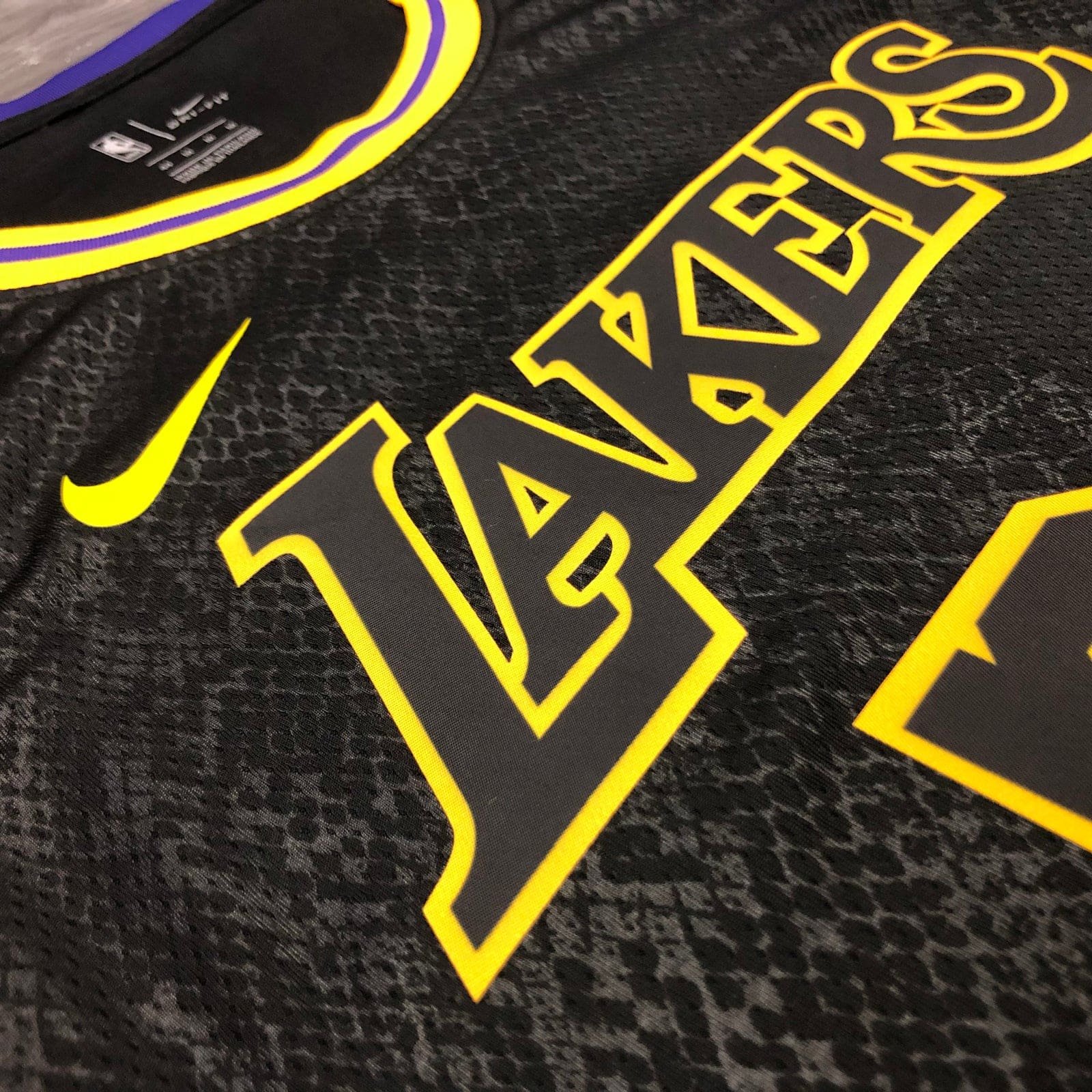 Regata Los Angeles Lakers City Edition Preta Regata Los Angeles Lakers City Edition Preta
