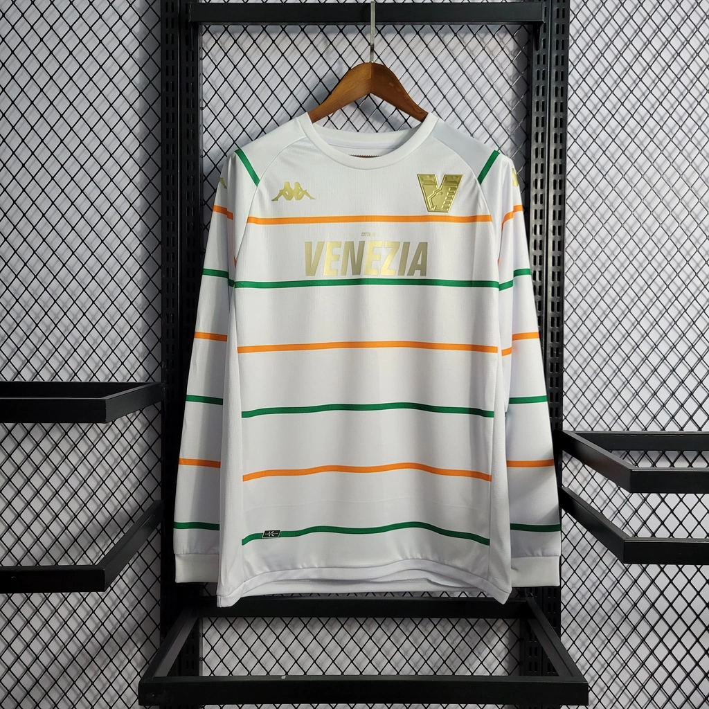 Camisa da Venezia Manga Longa 2022-2023 Camisa da Venezia Manga Longa 2022-2023