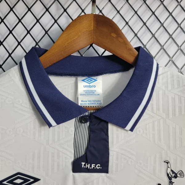 Camisa do Tottenham Retrô 1991-1992