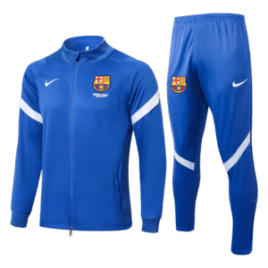Conjunto Casaco e Calça Azul do Barcelona 2022-2023