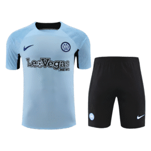 Conjunto Camisa e Short Azul do Inter de Milão 2023-2024