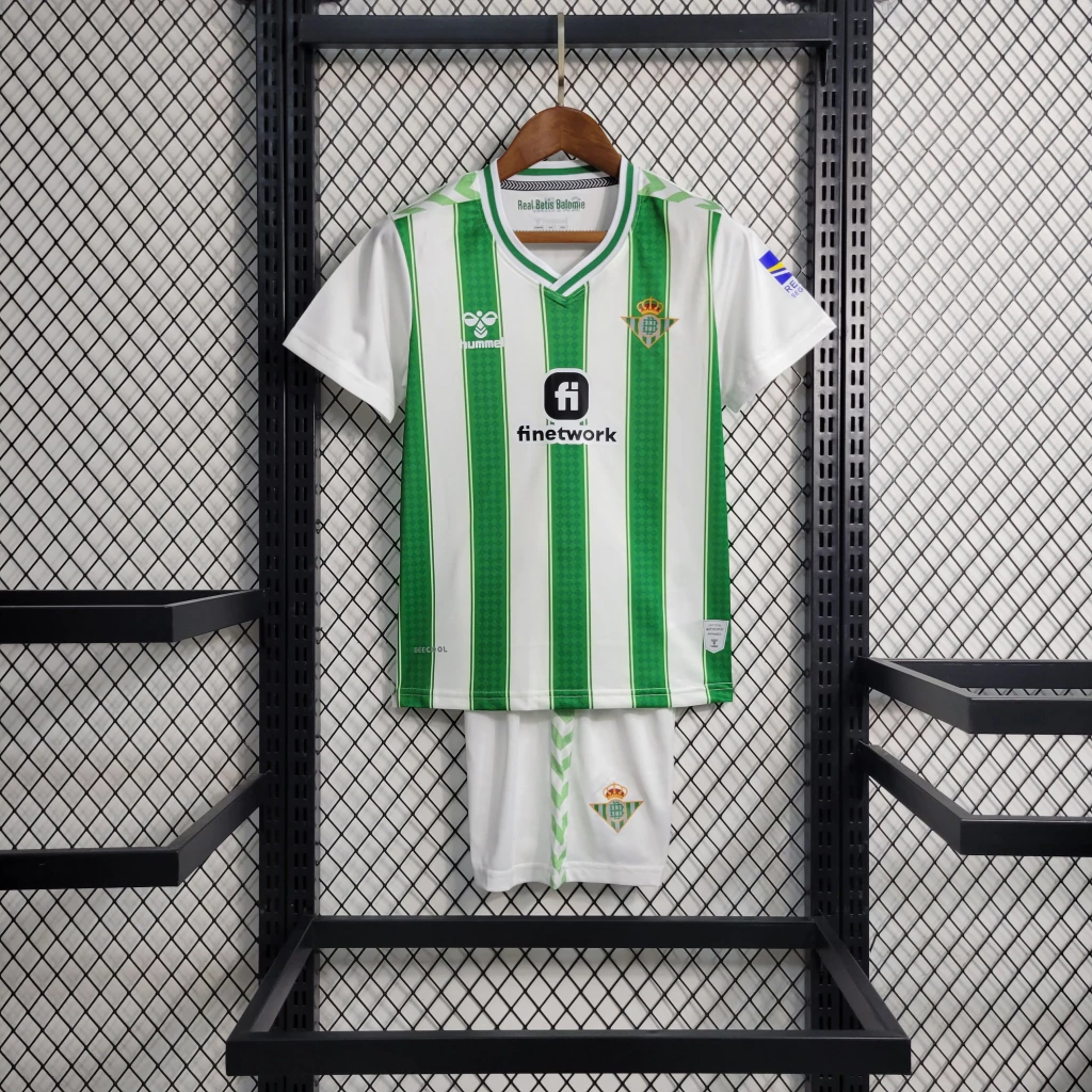Kit de Uniforme Infantil do Real Bétis I 2023-2024 Kit de Uniforme Infantil do Real Bétis I 2023-2024