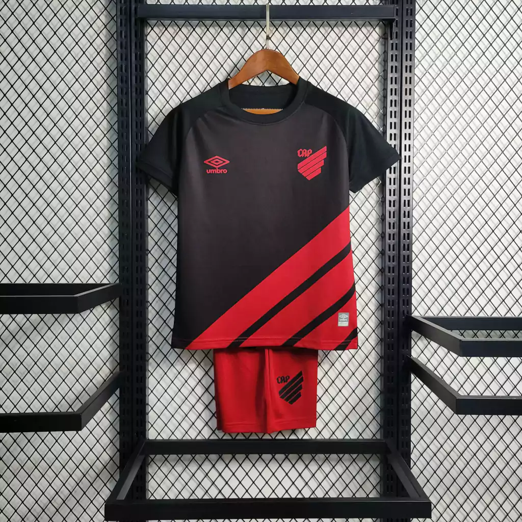 Kit de Uniforme Infantil do Atlhetico Paranaense II 2023-2024 Kit de Uniforme Infantil do Atlhetico Paranaense II 2023-2024