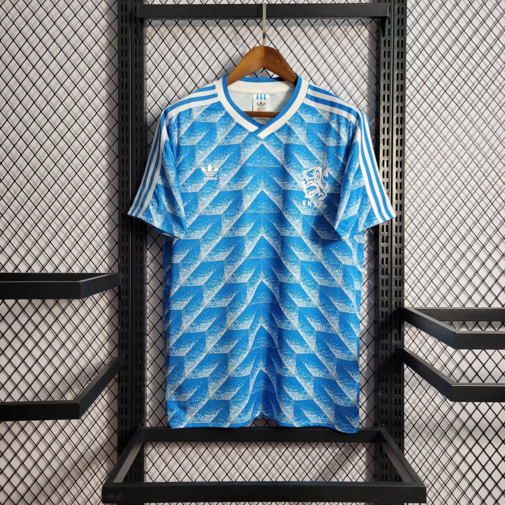 Camisa da Holanda Retrô 1988-1989 Camisa da Holanda Treino 2022-2023