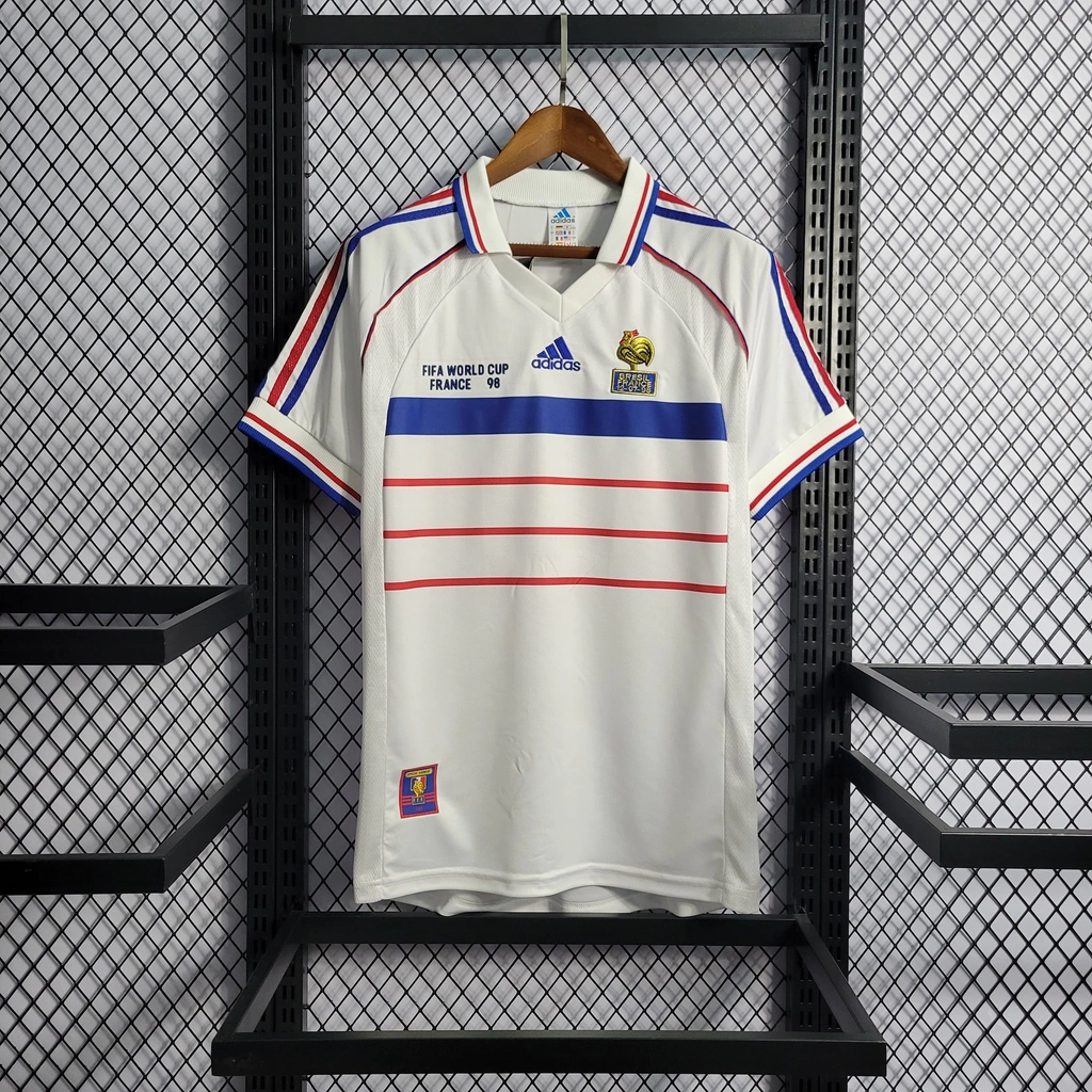 Camisa da França Retrô 1998-1999 Camisa da França Retrô 1998-1999