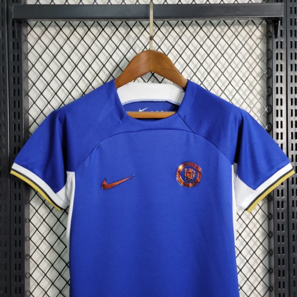 Kit de Uniforme Infantil do Chelsea I 2023-2024