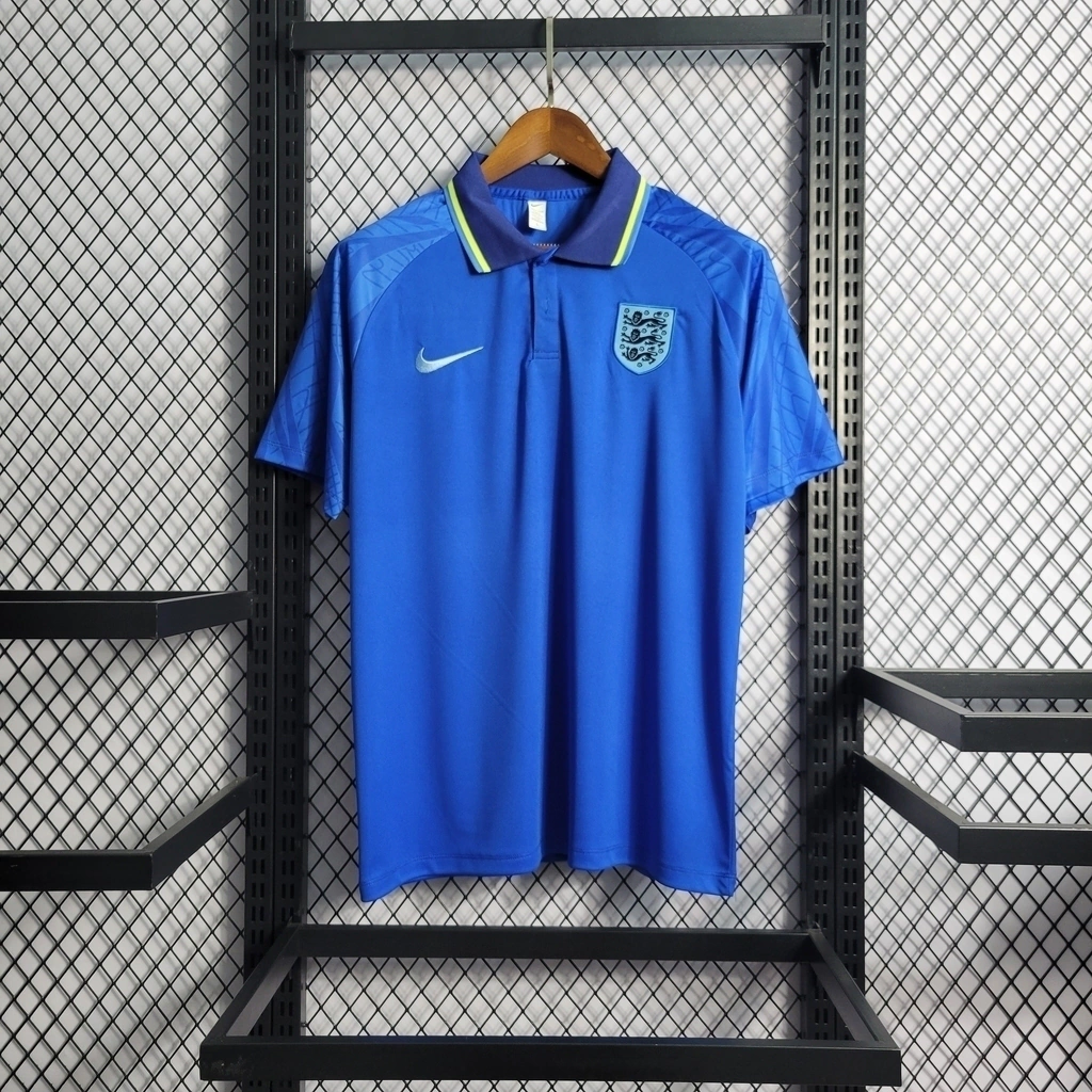 Camisa da Inglaterra Polo 2022-2023 Camisa da Inglaterra Polo 2022-2023