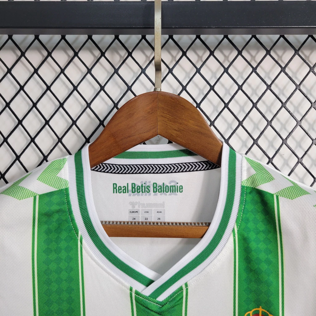 Kit de Uniforme Infantil do Real Bétis I 2023-2024 Kit de Uniforme Infantil do Real Bétis I 2023-2024