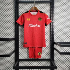 Kit de Uniforme Infantil da Wolverhampton II 2023-2024