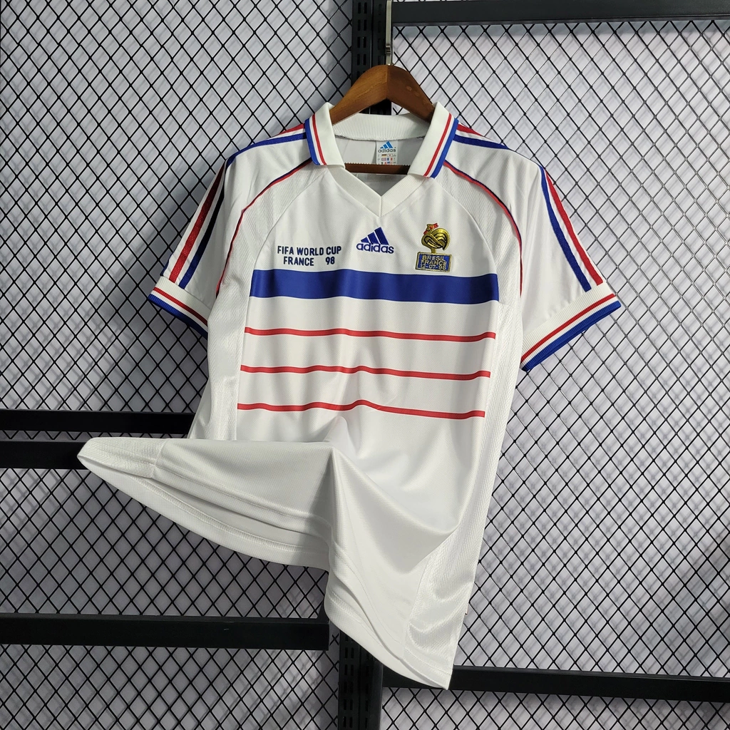 Camisa da França Retrô 1998-1999 Camisa da França Retrô 1998-1999
