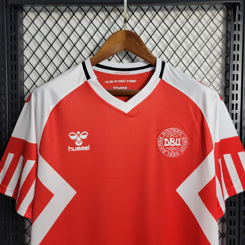 Camisa da Dinamarca I 2023-2024 Camisa da Dinamarca I 2023-2024