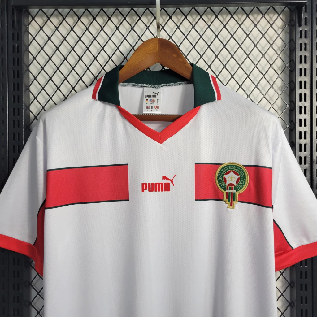 Camisa do Marrocos Retrô 1998-1999 Camisa do Marrocos Retrô 1998-1999