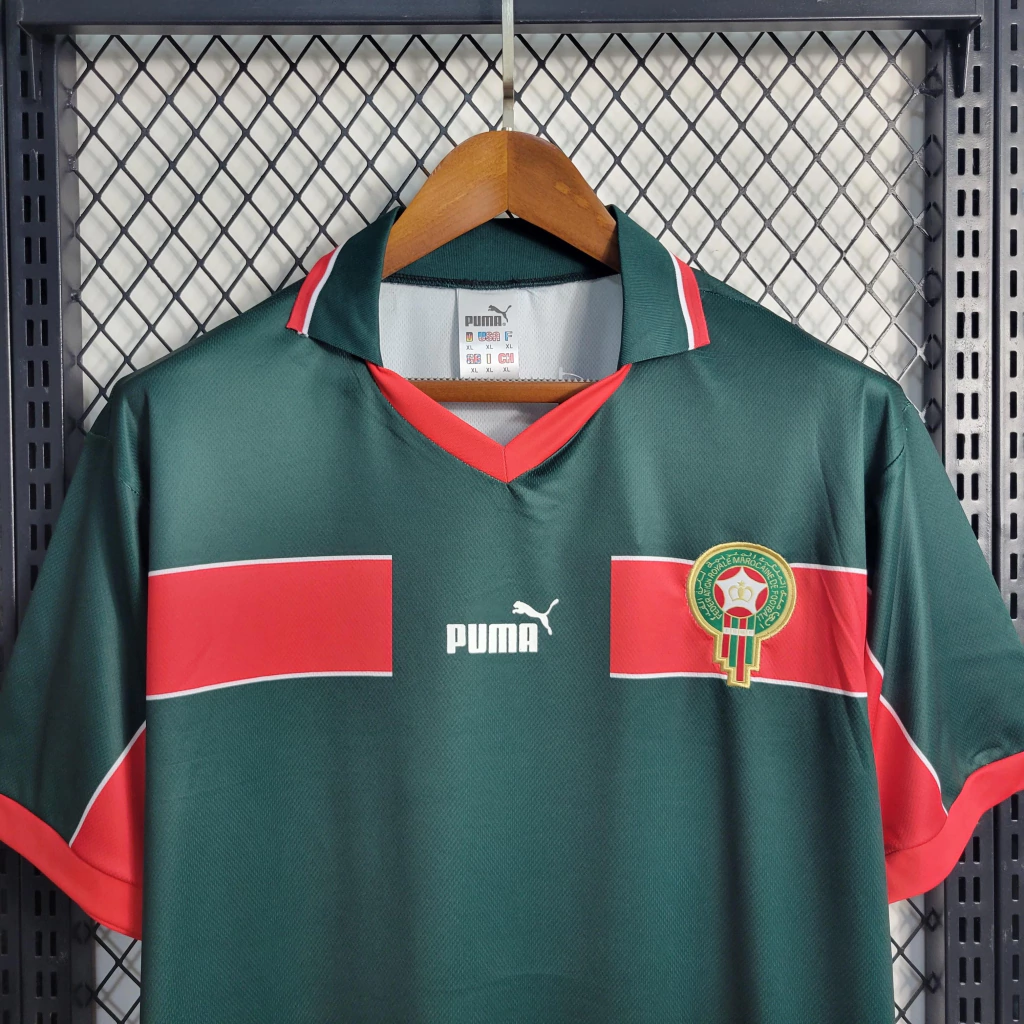 Camisa do Marrocos Retrô 1998-1999 Camisa do Marrocos Retrô 1998-1999
