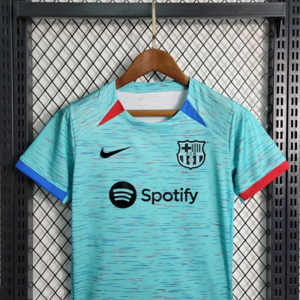 Kit de Uniforme Infantil do Barcelona III 2023-2024