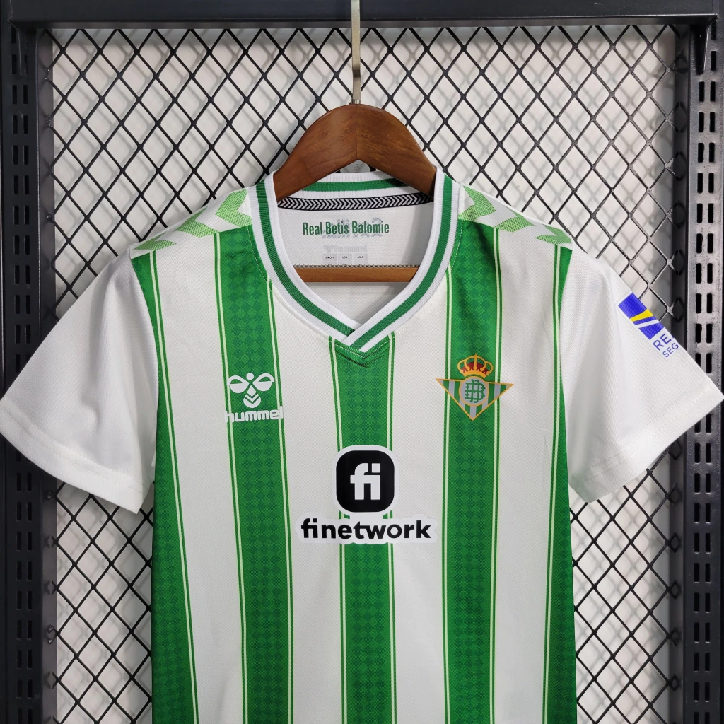 Kit de Uniforme Infantil do Real Bétis I 2023-2024 Kit de Uniforme Infantil do Real Bétis I 2023-2024