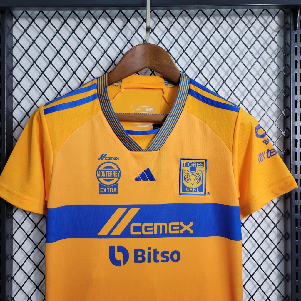 Kit de Uniforme Infantil do Tigres I 2023-2024 Kit de Uniforme Infantil do Tigres I 2023-2024