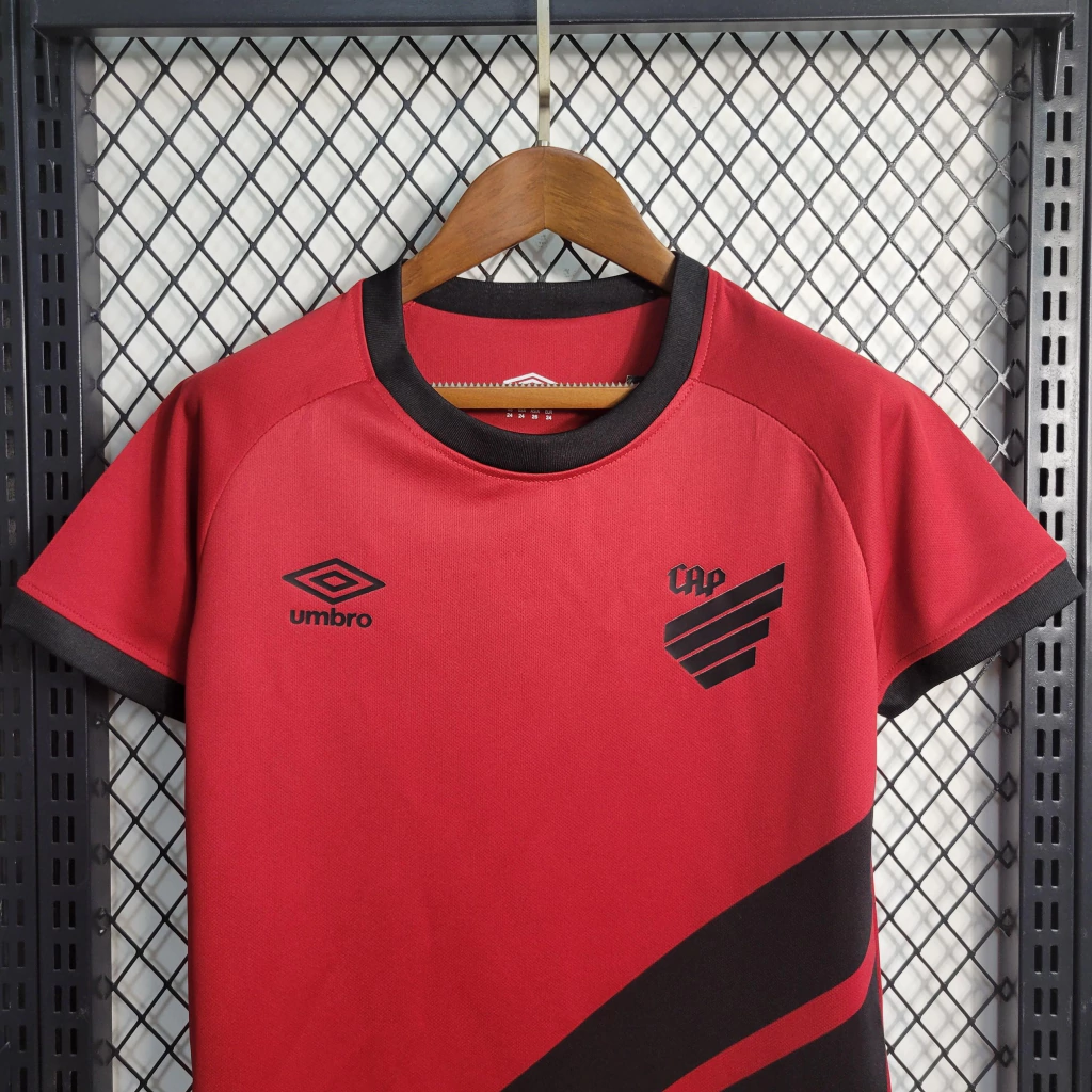 Kit de Uniforme Infantil do Atlhetico Paranaense I 2023-2024 Kit de Uniforme Infantil do Atlhetico Paranaense I 2023-2024