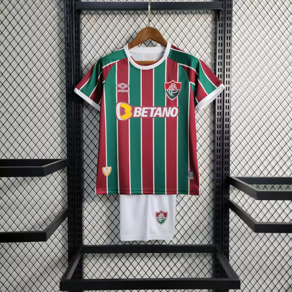 Kit de Uniforme Infantil do Fluminense I 2023-2024 Kit de Uniforme Infantil do Fluminense I 2023-2024