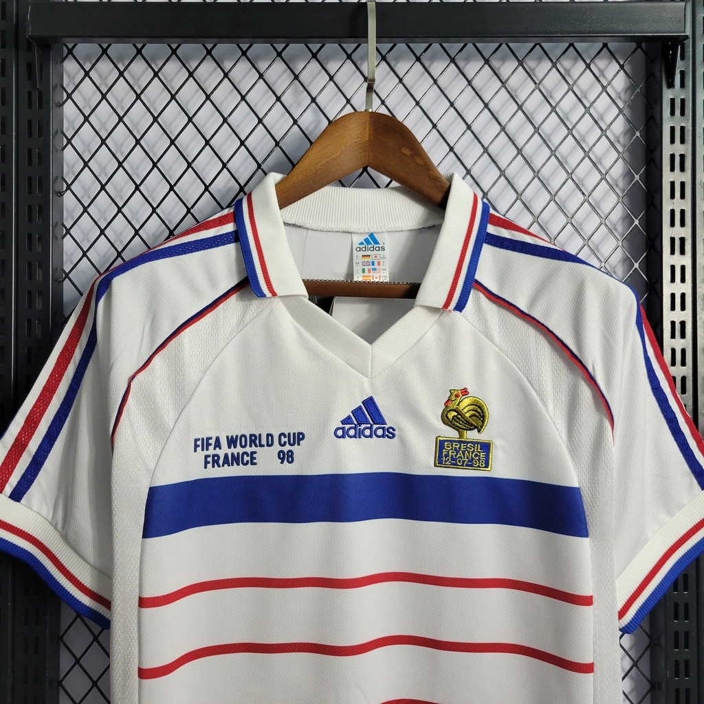 Camisa da França Retrô 1998-1999 Camisa da França Retrô 1998-1999