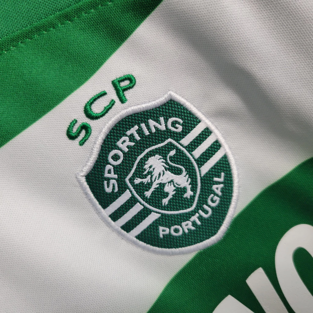 Kit de Uniforme Infantil do Sporting I 2023-2024 Kit de Uniforme Infantil do Sporting I 2023-2024
