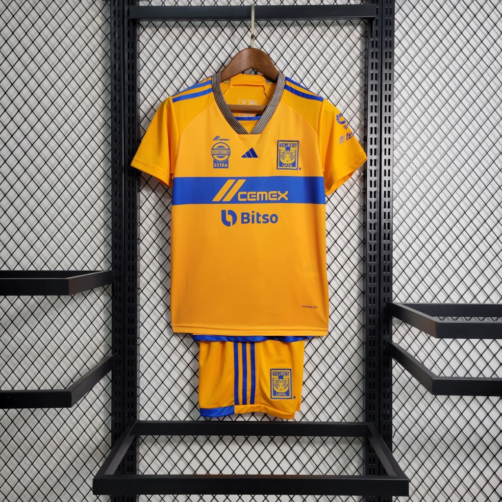 Kit de Uniforme Infantil do Tigres I 2023-2024 Kit de Uniforme Infantil do Tigres I 2023-2024