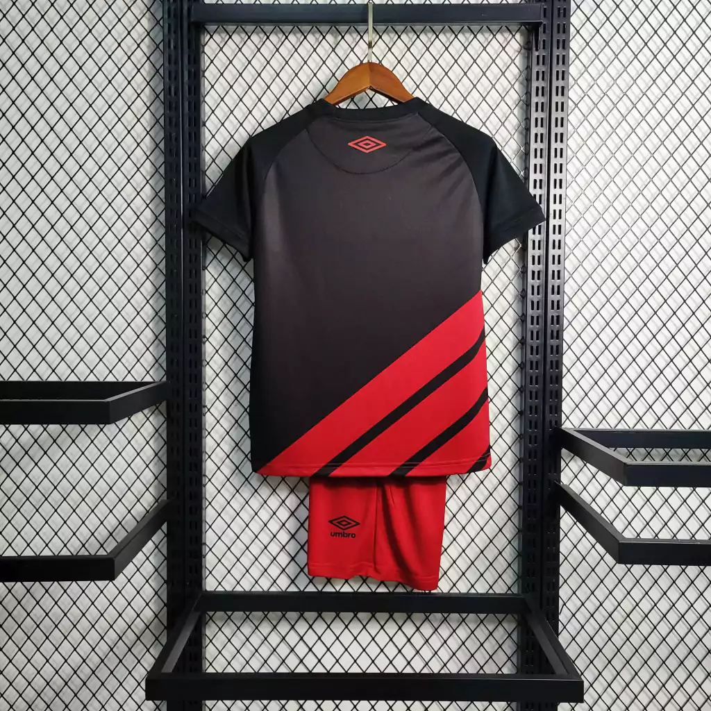 Kit de Uniforme Infantil do Atlhetico Paranaense II 2023-2024 Kit de Uniforme Infantil do Atlhetico Paranaense II 2023-2024