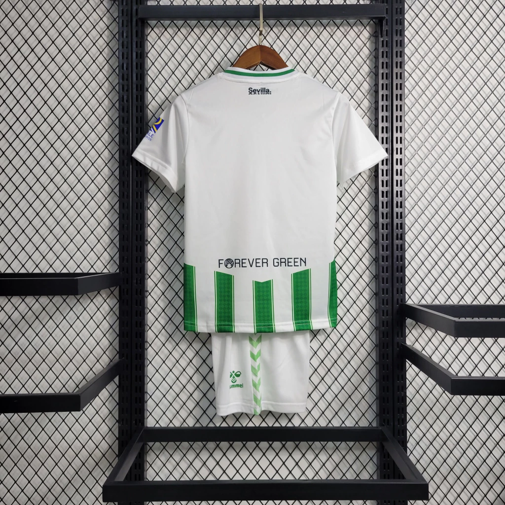 Kit de Uniforme Infantil do Real Bétis I 2023-2024 Kit de Uniforme Infantil do Real Bétis I 2023-2024