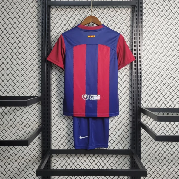 Kit de Uniforme Infantil do Barcelona II 2022-2023