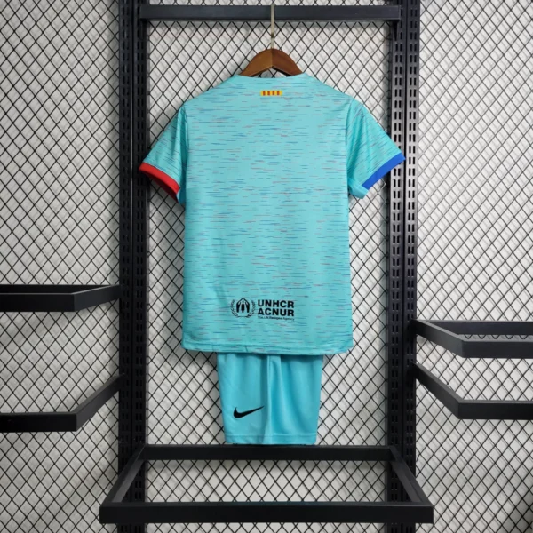 Kit de Uniforme Infantil do Barcelona III 2023-2024