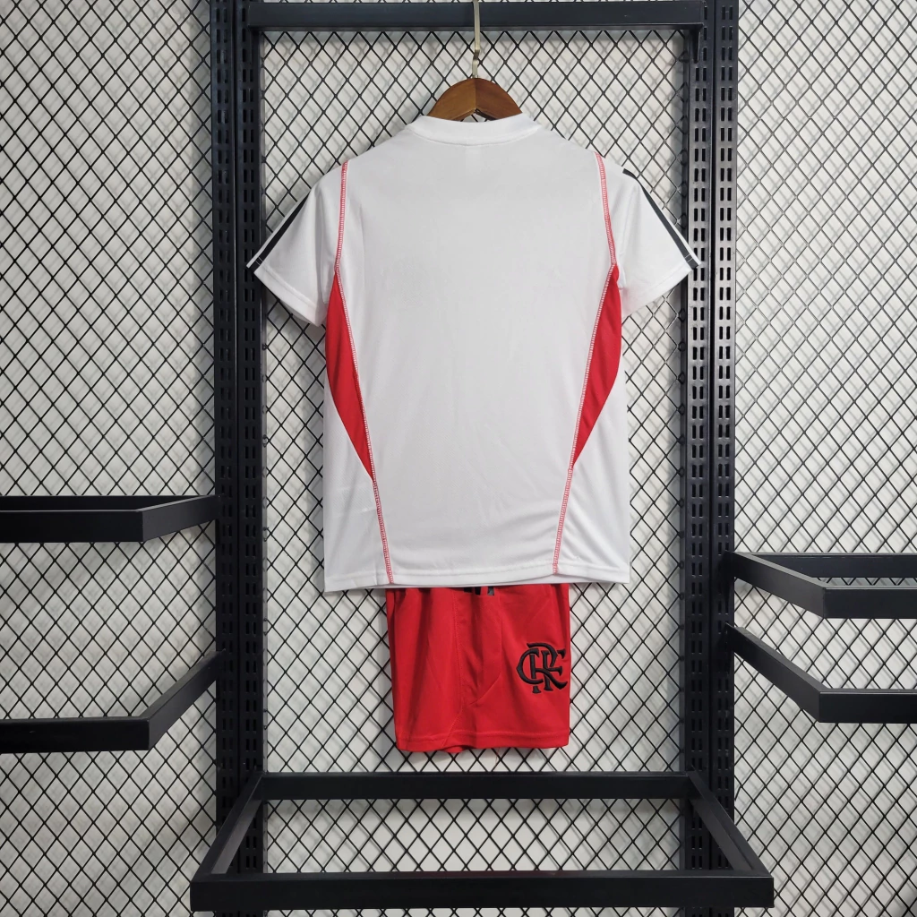 Kit de Uniforme Infantil do Flamengo Treino 2023-2024 Kit de Uniforme Infantil do Flamengo Treino 2023-2024