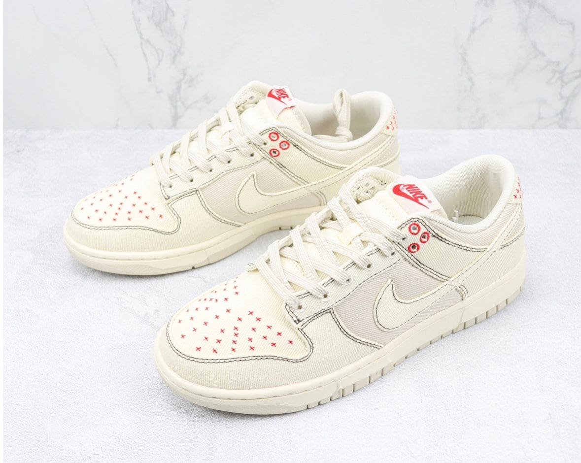 Nike Dunk Low Light Orewood Brown Sashiko Nike Dunk Low Light Orewood Brown Sashiko