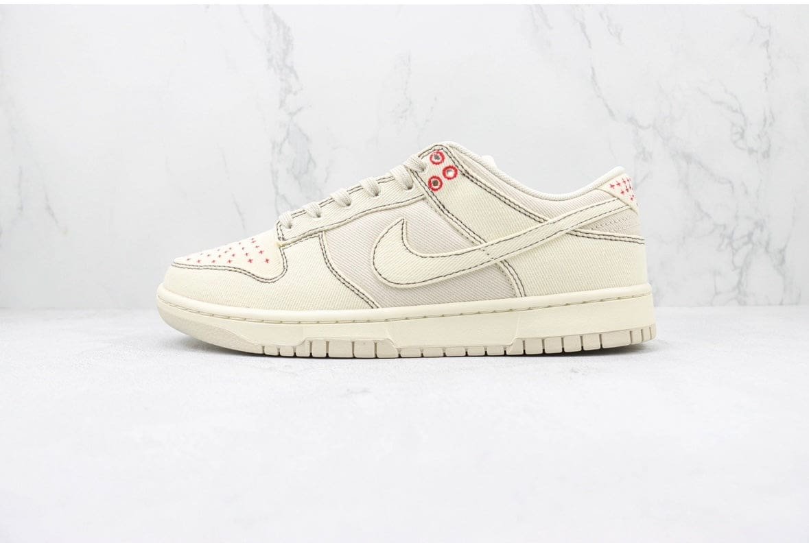 Nike Dunk Low Light Orewood Brown Sashiko Nike Dunk Low Light Orewood Brown Sashiko